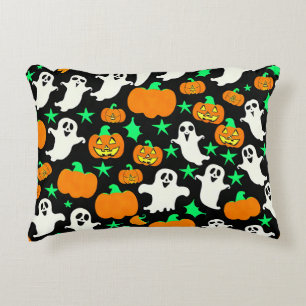 Halloween Pattern Dekokissen