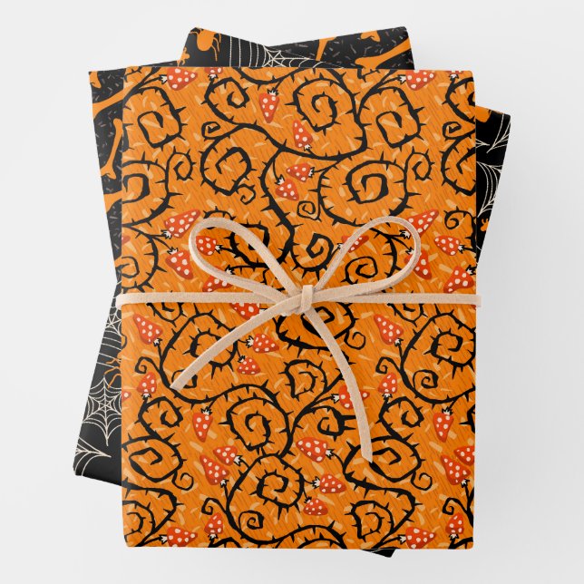Halloween Pattern  Geschenkpapier Set (Beispiel)