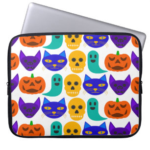 Halloween-Pattern Laptop-Sieb, 15 Zoll Laptopschutzhülle