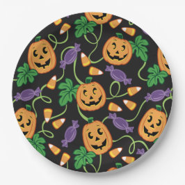HALLOWEEN PATTERN PAPPTELLER