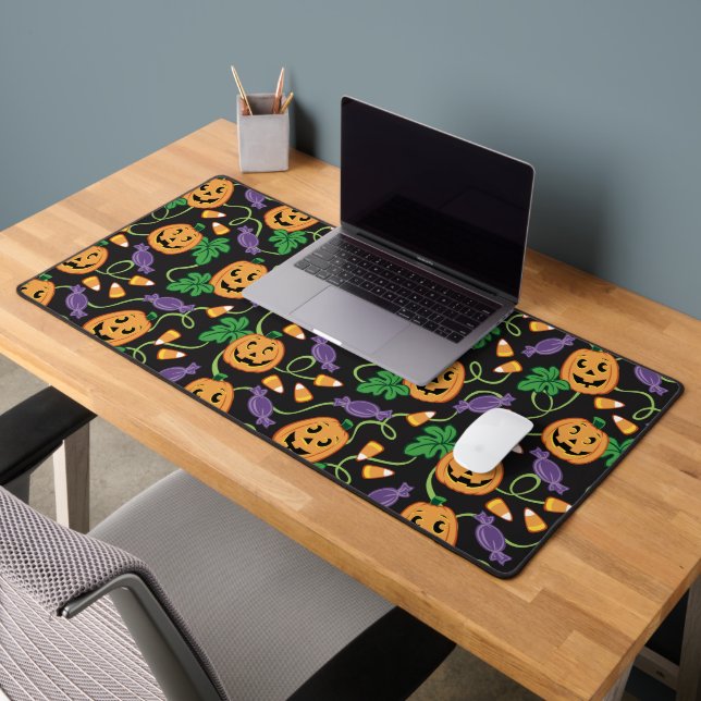HALLOWEEN PATTERN SCHREIBTISCHUNTERLAGE (Büro 2)