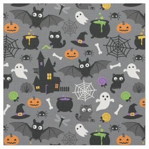 Halloween Pattern Stoff