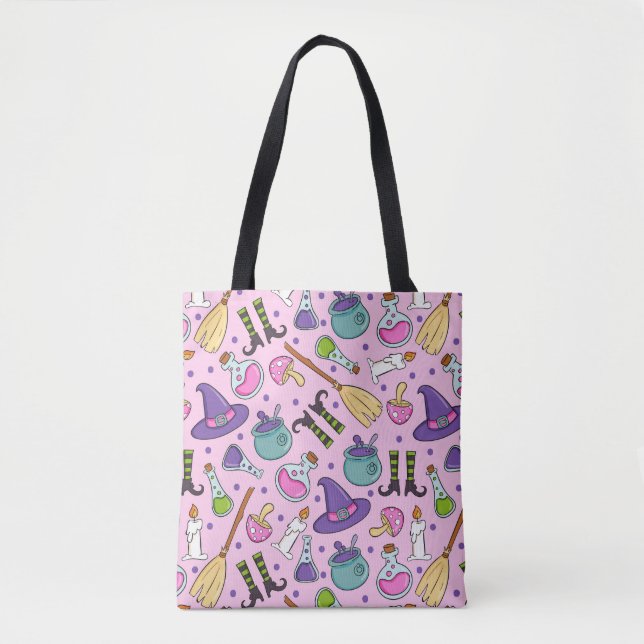 Halloween Pattern Tasche (Vorderseite)