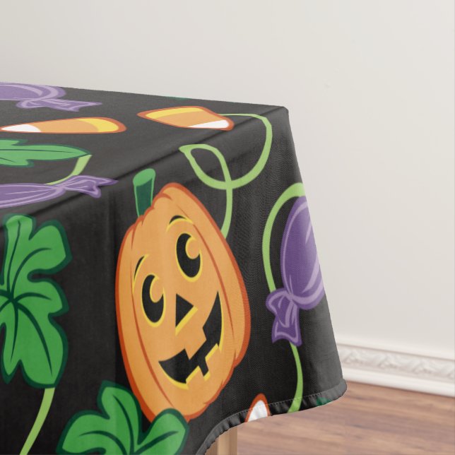 HALLOWEEN PATTERN TISCHDECKE (Beispiel)
