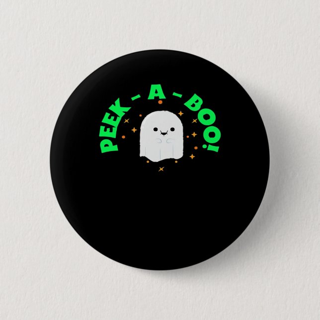 Halloween - Peekabo Button (Vorderseite)