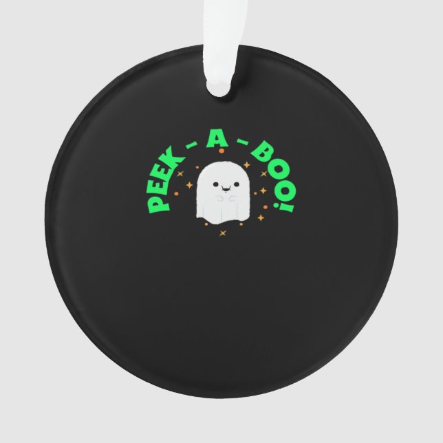 Halloween - Peekabo Ornament (Vorderseite)