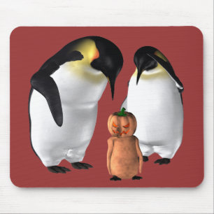 Halloween Penguin Mousepad