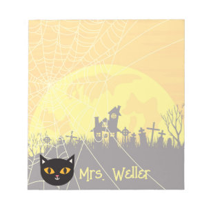 Halloween-Personalisiert Notizblock