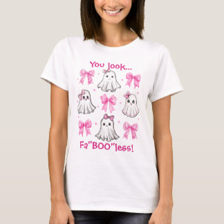 Halloween Personalisiert Teacher FaBOOless T-Shirt