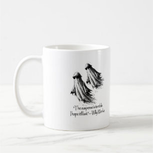 Halloween personalisierter Namenszitat Kaffeetasse