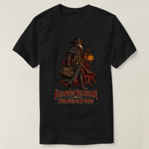 Halloween-Pestdoktor-Husten-Sarg T-Shirt
