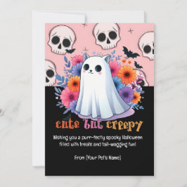 Halloween Pet Gruß Feiertagskarte