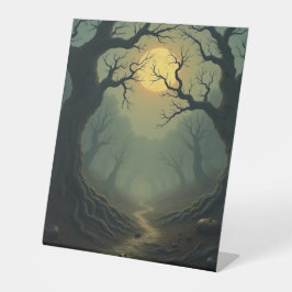 Halloween-Pfad Sockelschild