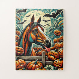Halloween Pferd 30 Stück Kids Puzzle
