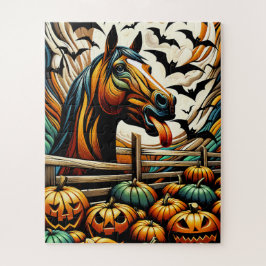 Halloween Pferd 50 Stück Kids Puzzle