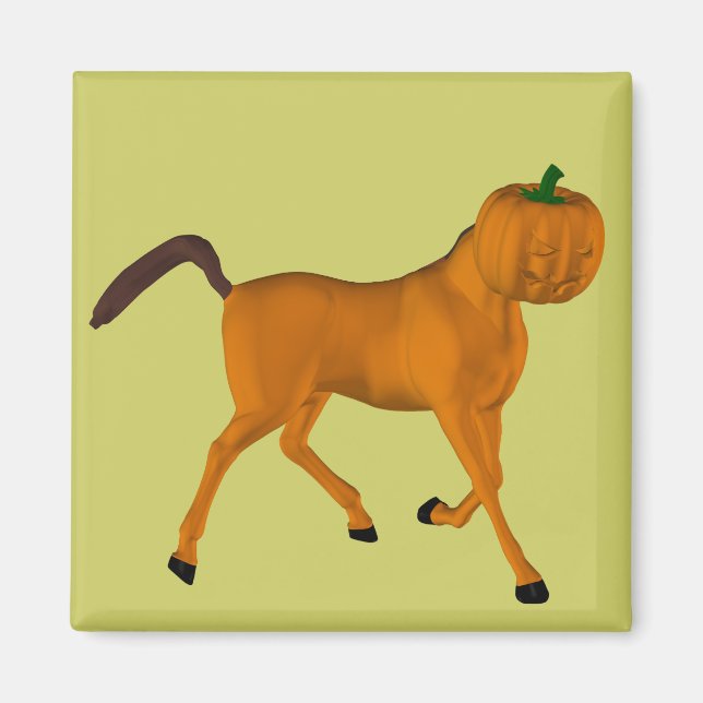 Halloween Pferd Magnet (Vorne)