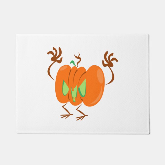 Halloween-Pflanze Fußmatte (Vorderseite)