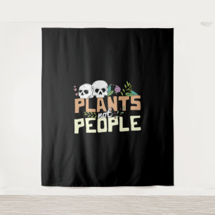Halloween-Pflanze, nicht Menschen Wandteppich