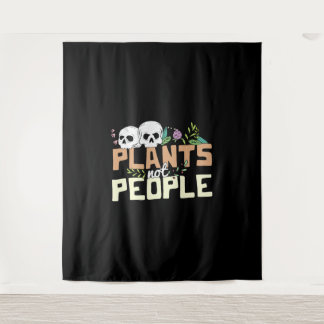 Halloween-Pflanze, nicht Menschen Wandteppich