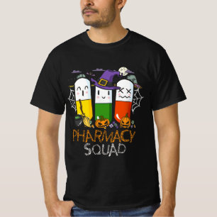 Halloween Pharmacy Squad PIlls Costume Pharmacist T-Shirt