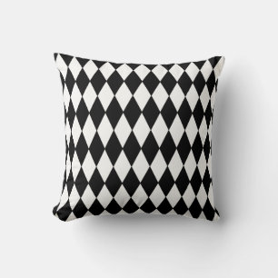 Halloween Pillow-Harlequin Diamonds Kissen