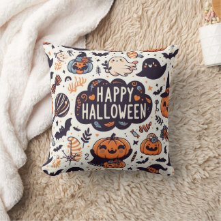 halloween pilz kissen