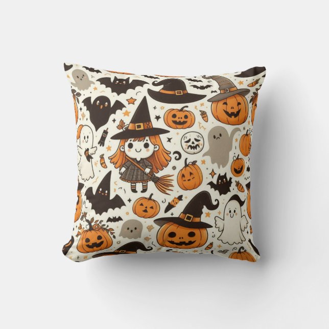 halloween pilz kissen (Vorderseite)