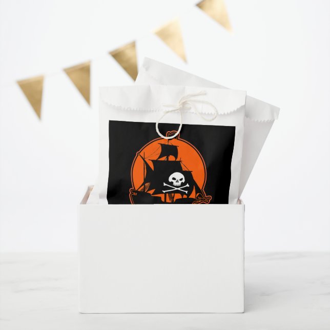 Halloween Pirate Hintern Fevor Bags Geschenktütchen (Party)