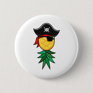Halloween Pirate Upside Down Ananas Swingers Li Button