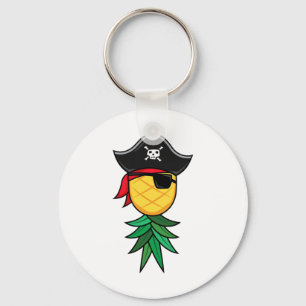 Halloween Pirate Upside Down Ananas Swingers Li Schlüsselanhänger