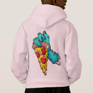 HALLOWEEN-PIZZA-STÜCK-HOODIE FÜR KINDER HOODIE