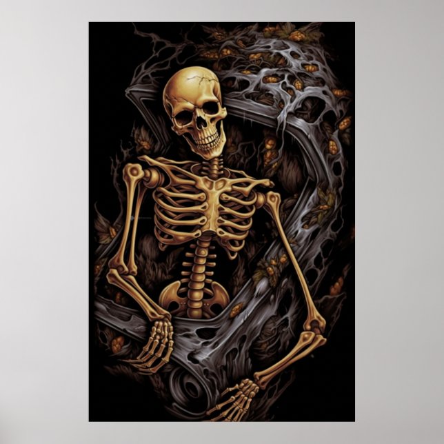 Halloween-Plakat Poster (Vorne)