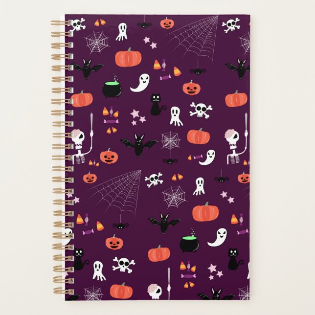Halloween Planer (Vorderseite)