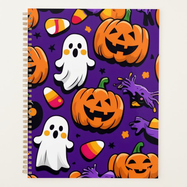 Halloween Planer (Vorderseite)