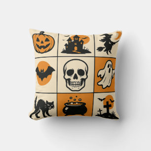 Halloween-Pliow mit verschiedenen Bildern Kissen