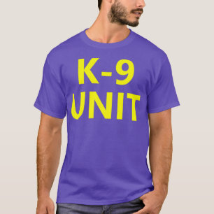 Halloween Police Officer K9 Unit SWAT Team Dog T-Shirt
