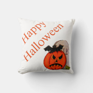 Halloween Polyester-Kissen 16" x 16"/Kürbis Kissen