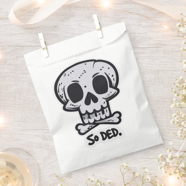 Halloween-Pop-Kultur so lustig Geschenktütchen (Ausgeschnitten)