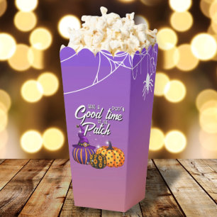 Halloween-Popcorn-Box 'Party in the Patch' Geschenkschachtel