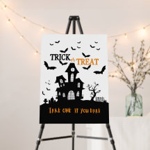 Halloween porte-bonbons signe sac butin maison han