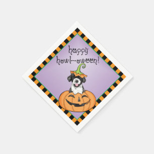 Halloween Portugiesischer Wasserhund Serviette