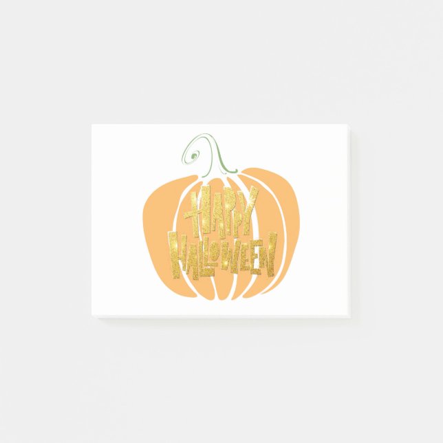 Halloween Post-it Klebezettel (Vorderseite)