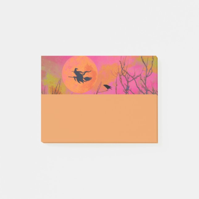 Halloween Post-it Klebezettel (Vorderseite)