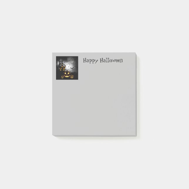 Halloween Post It Notes Post-it Klebezettel (Vorderseite)