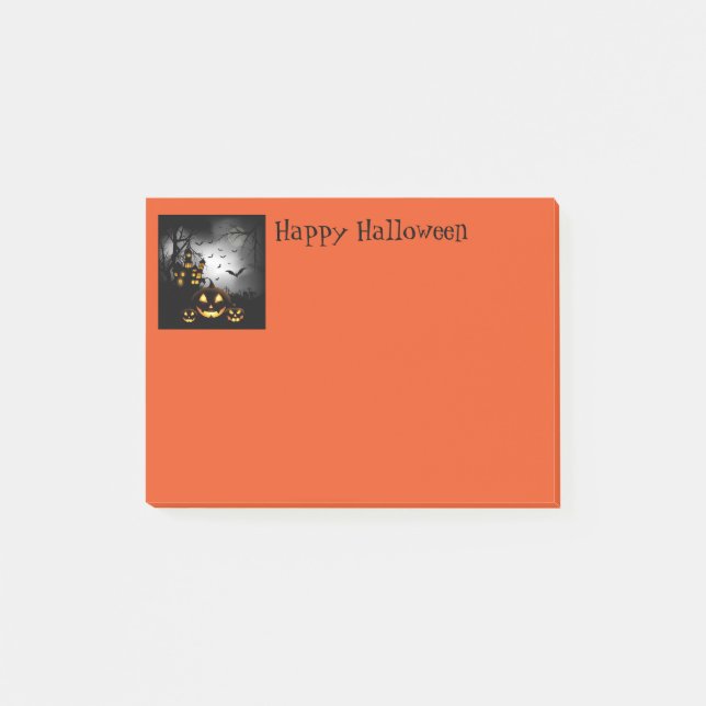 Halloween Post It Notes Post-it Klebezettel (Vorderseite)