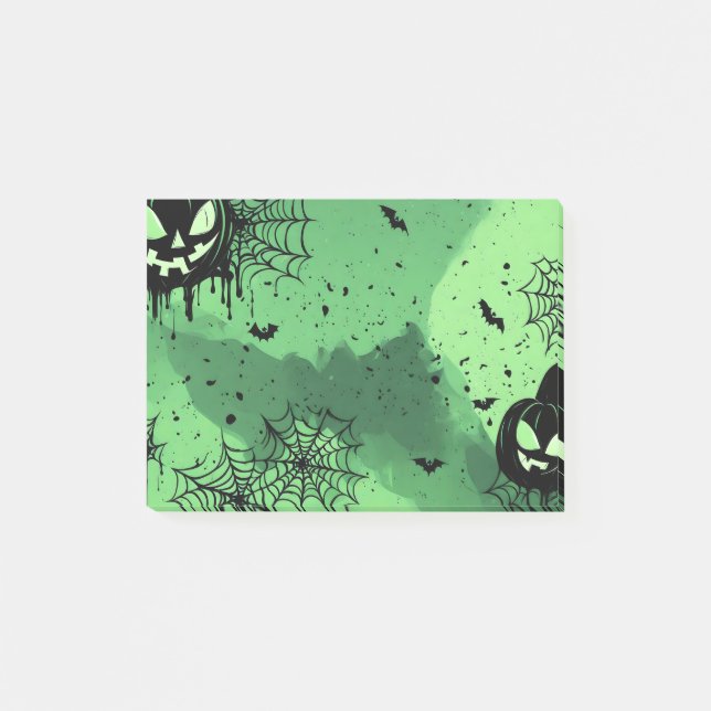 Halloween Post it Notes Post-it Klebezettel (Vorderseite)