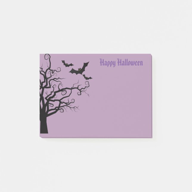 Halloween-Post-it-Notizen Post-it Klebezettel (Vorderseite)