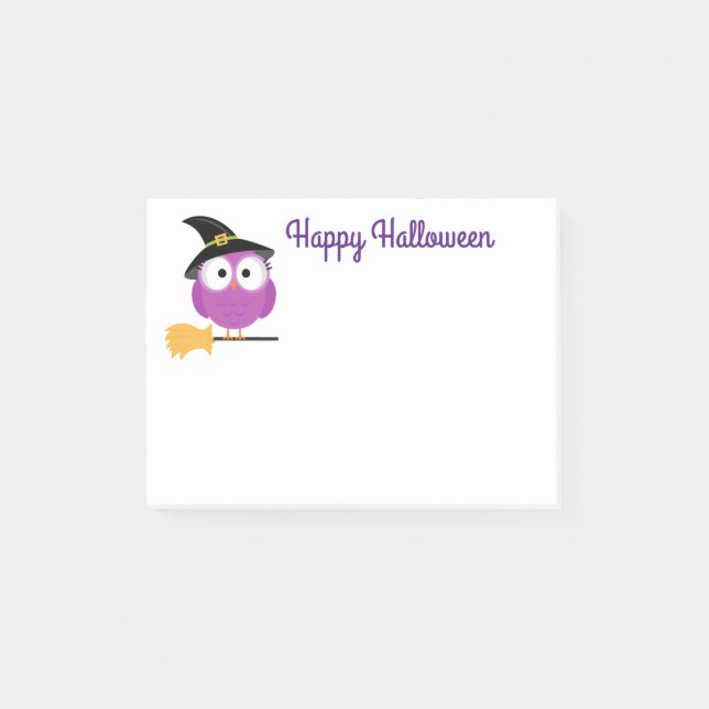 Halloween-Post-it-Notizen Post-it Klebezettel (Vorderseite)