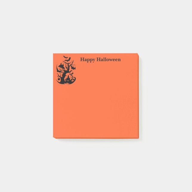 Halloween-Post-it-Notizen Post-it Klebezettel (Vorderseite)