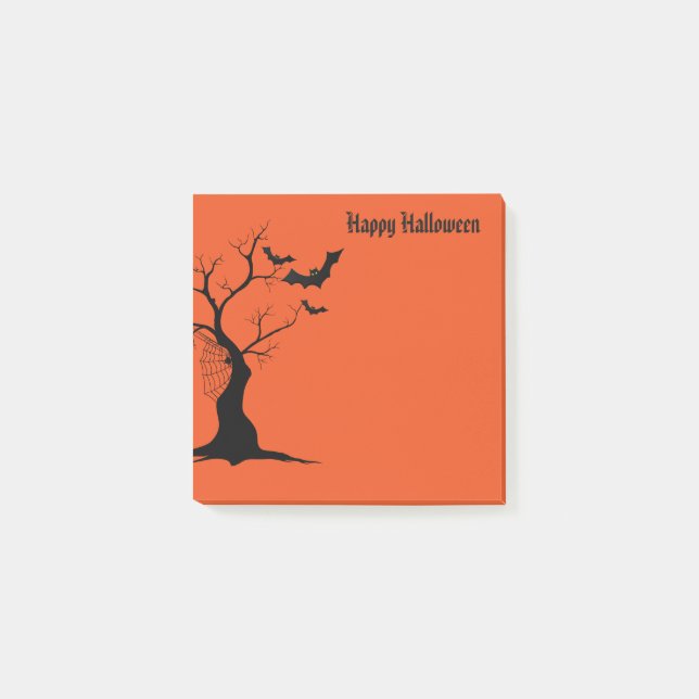 Halloween-Post-it-Notizen Post-it Klebezettel (Vorderseite)